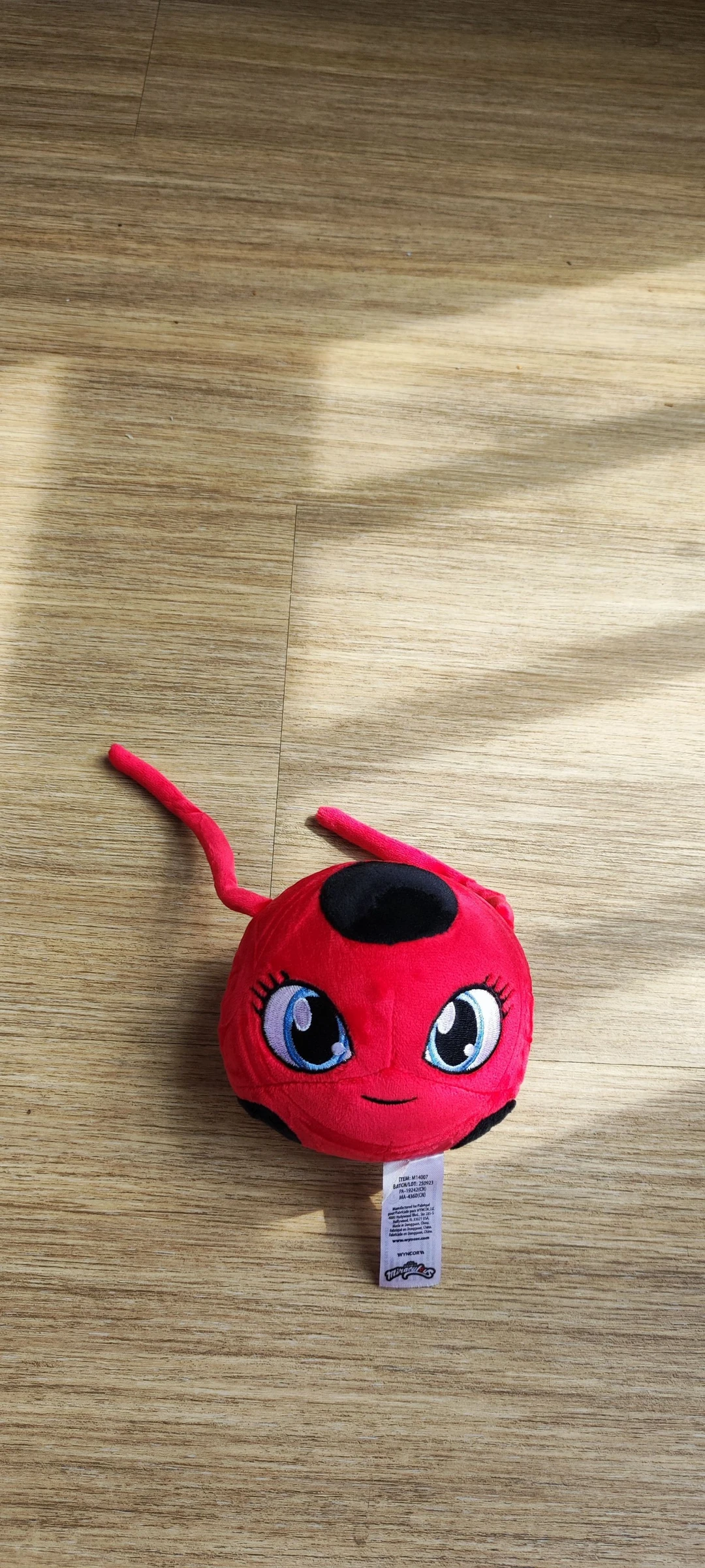 🐞 Pluche Kwami Tikki - Miraculous (Nieuw) 🐞 – photo 2